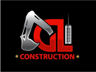 GL CONSTRUCTION logo design by Muhammad_Abbas