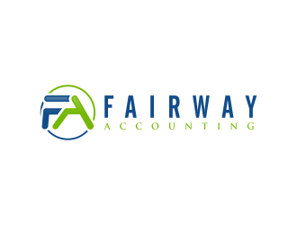 Fairway Accounting logo design by bluevirusee