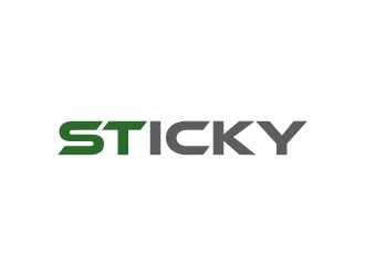 STICKY  logo design by abss