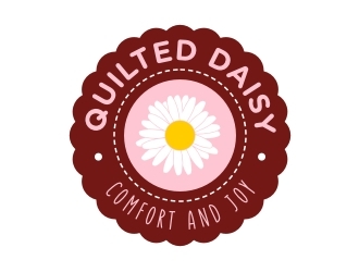 Quilted Daisy logo design by GemahRipah