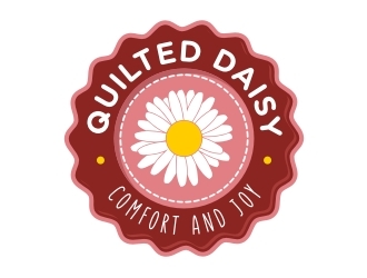 Quilted Daisy logo design by GemahRipah