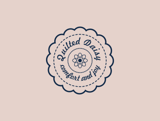 Quilted Daisy logo design by ammad