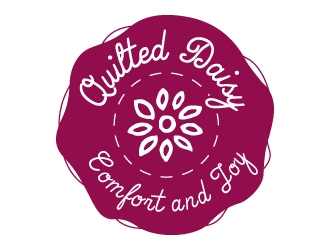 Quilted Daisy logo design by akilis13