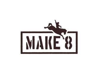 Make 8 logo design by GemahRipah