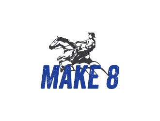 Make 8 logo design by dhika