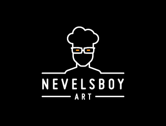 NEVELSBOY ART logo design by shadowfax