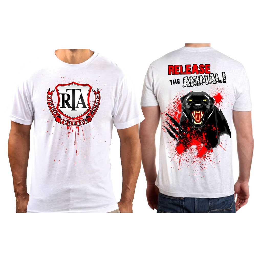 Ripped Threads Athletics  logo design by daywalker