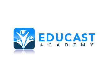 Educast Academy logo design by THOR_
