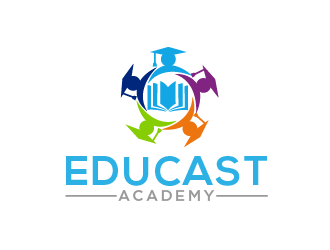 Educast Academy logo design by THOR_