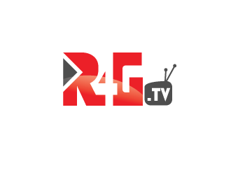 R4G.TV logo design by mppal