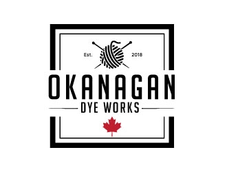 Okanagan Dye Works logo design by Erasedink