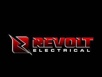 REVOLT ELECTRICAL logo design by tec343