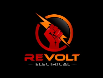 REVOLT ELECTRICAL logo design by art-design