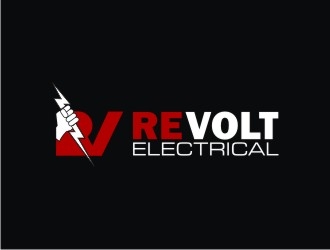 REVOLT ELECTRICAL logo design by hariyantodesign