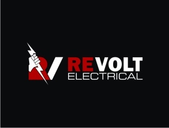 REVOLT ELECTRICAL logo design by hariyantodesign