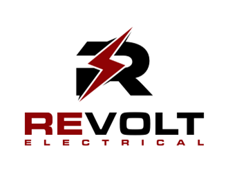 REVOLT ELECTRICAL logo design by sheilavalencia