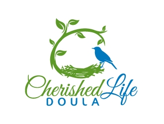 Cherished Life Doula logo design by ElonStark