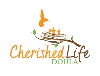 Cherished Life Doula logo design by Eliben