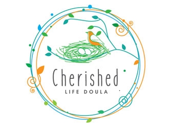 Cherished Life Doula logo design by shere