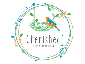 Cherished Life Doula logo design by shere