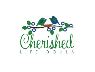 Cherished Life Doula logo design by karjen