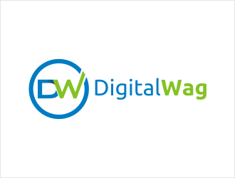 Digital Wag logo design by bunda_shaquilla