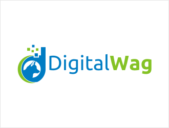 Digital Wag logo design by bunda_shaquilla