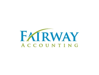 Fairway Accounting logo design by labo