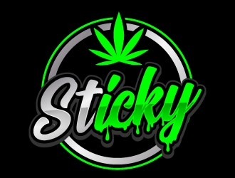 STICKY  logo design by jaize