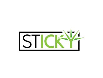 STICKY  logo design by WooW