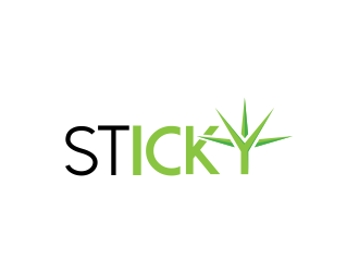 STICKY  logo design by WooW