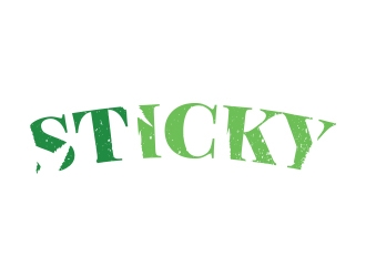 STICKY  logo design by Wanddesign