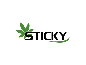 STICKY  logo design by giphone