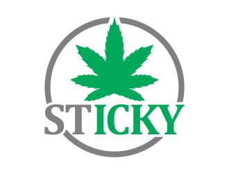 STICKY  logo design by Realistis