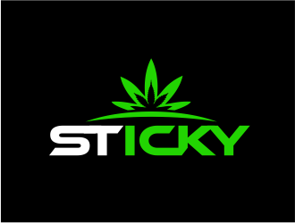 STICKY  logo design by kimora