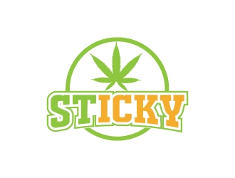 STICKY  logo design by Cyds