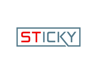 STICKY  logo design by Cyds