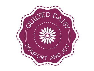 Quilted Daisy logo design by frontrunner