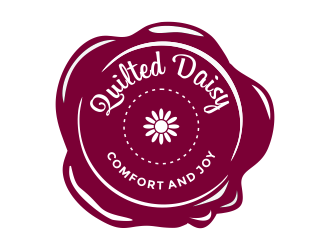 Quilted Daisy logo design by aldesign