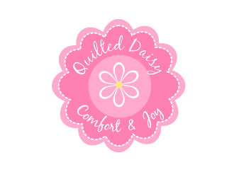 Quilted Daisy logo design by Rossee