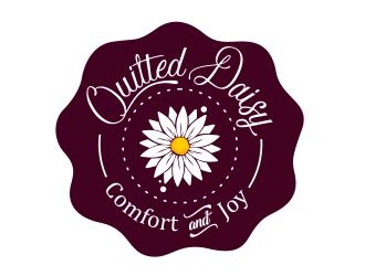 Quilted Daisy logo design by veron