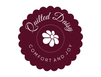 Quilted Daisy logo design by excelentlogo