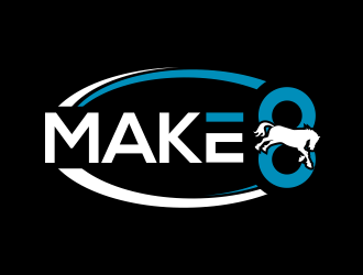 Make 8 logo design by MUNAROH