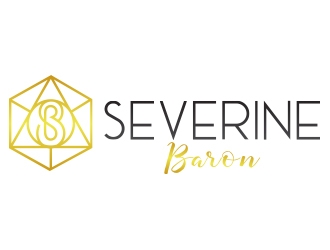 Séverine Baron logo design by fawadyk