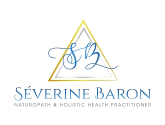 Séverine Baron logo design by fawadyk