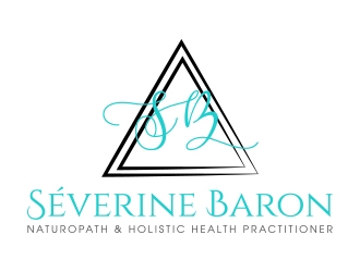 Séverine Baron logo design by fawadyk