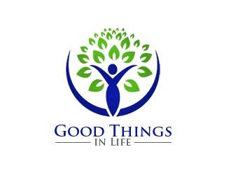 Good Things in Life logo design by nikkl