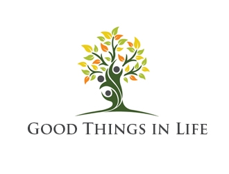 Good Things in Life logo design by nikkl