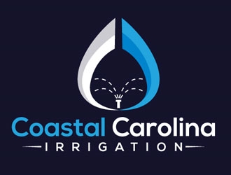 Coastal Carolina Irrigation  logo design by shere