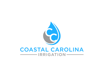 Coastal Carolina Irrigation  logo design by bomie